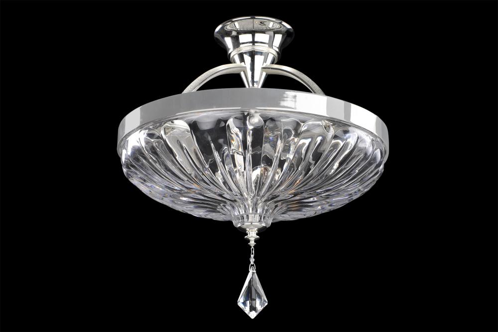 Orecchini 16 Inch Semi Flush Mount