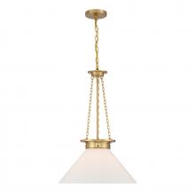 Savoy House 7-1011-1-322 - Myers 1-Light Pendant in Warm Brass