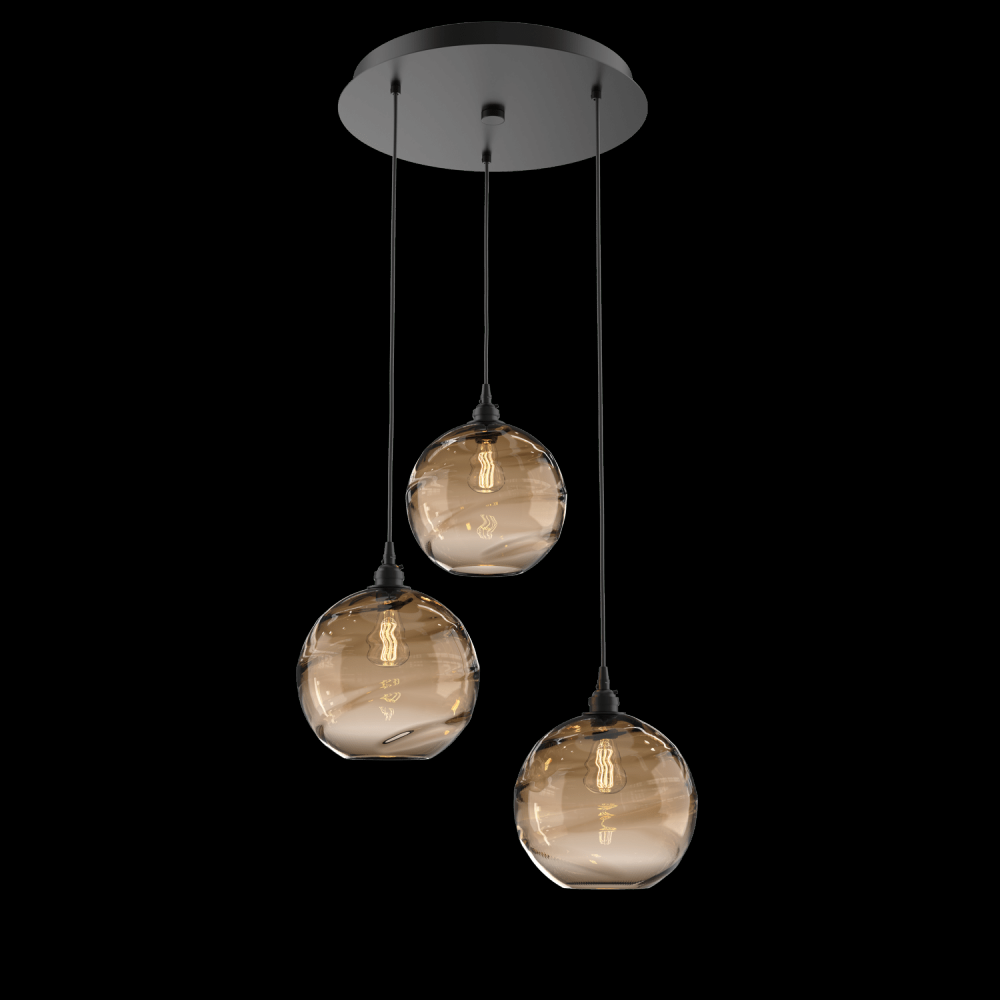 Terra Round 3pc Multi-Pendant