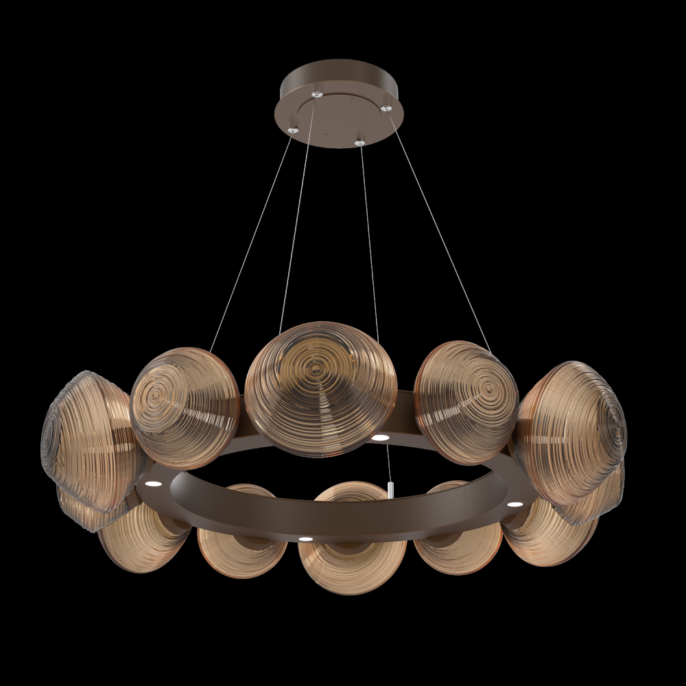 Mesa Radial Ring Chandelier