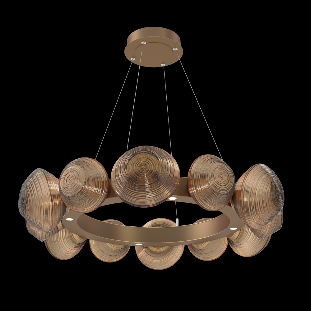 Mesa Radial Ring Chandelier