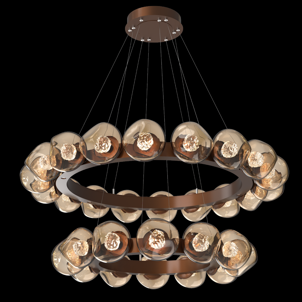 Luna Radial Ring Chandelier