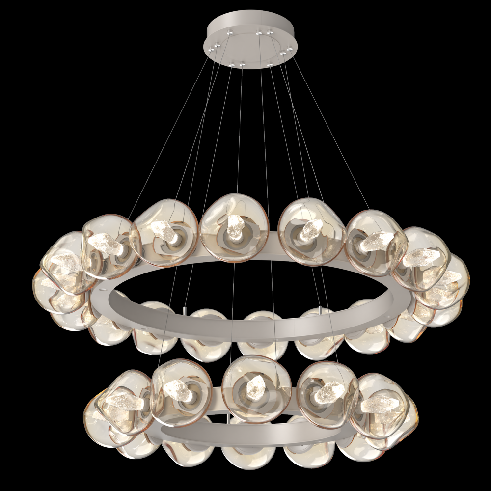 Luna Two-Tier Radial Ring