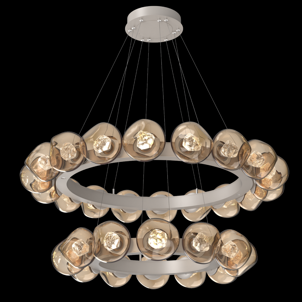 Luna Radial Ring Chandelier