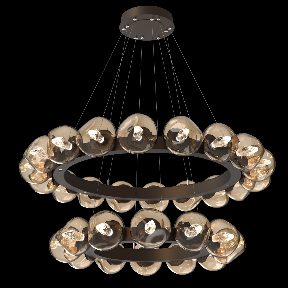 Luna Two-Tier Radial Ring