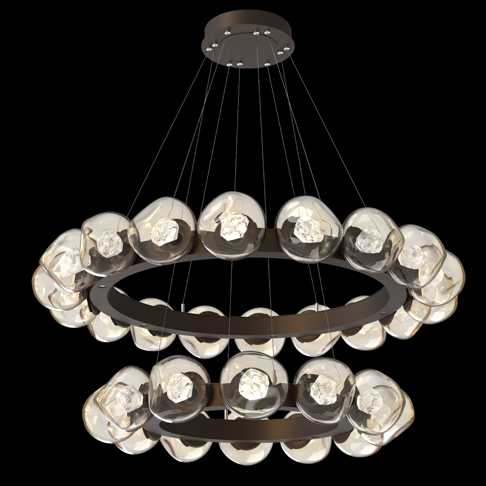 Luna Two-Tier Radial Ring