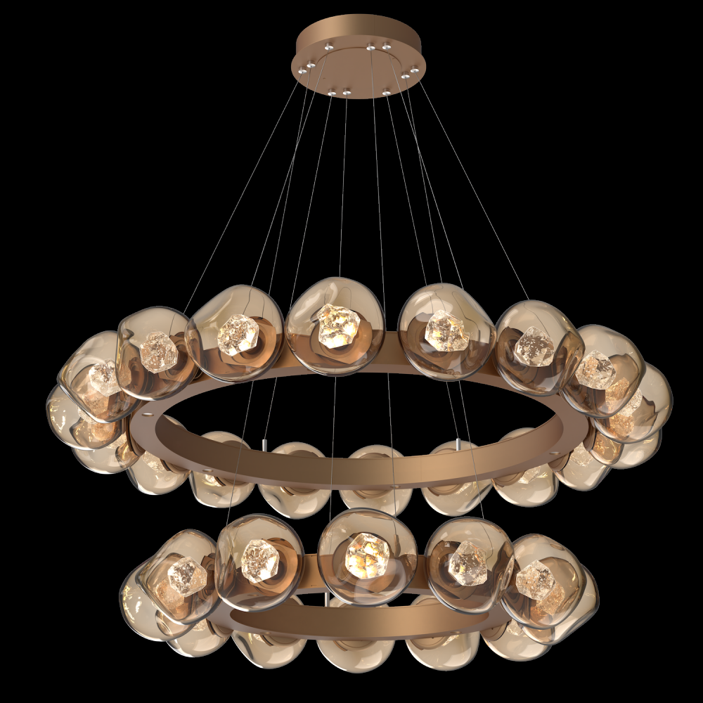 Luna Radial Ring Chandelier