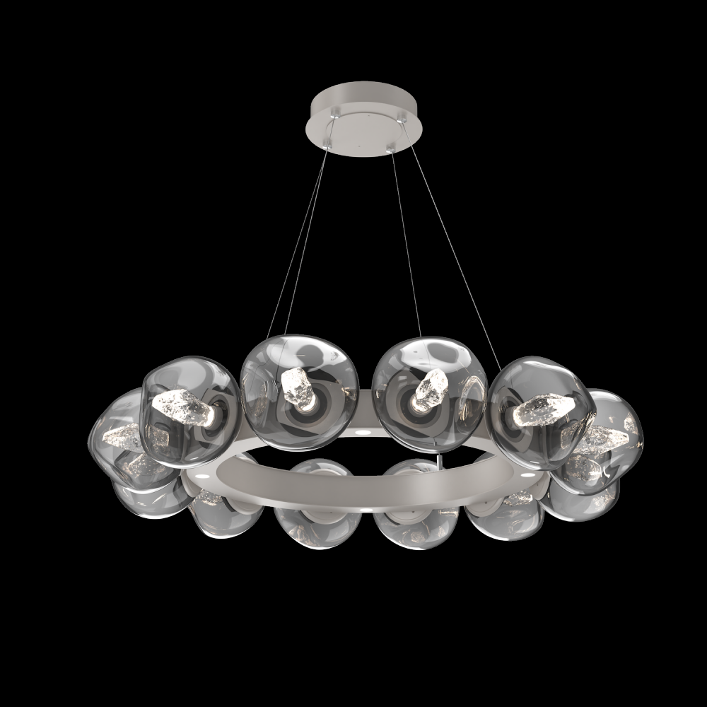 Luna Radial Ring Chandelier