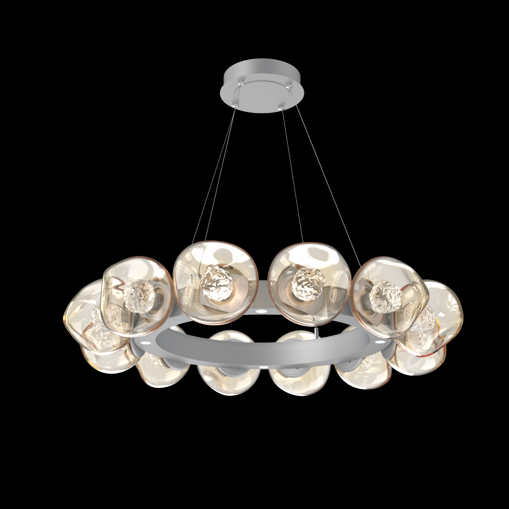 Luna Radial Ring Chandelier