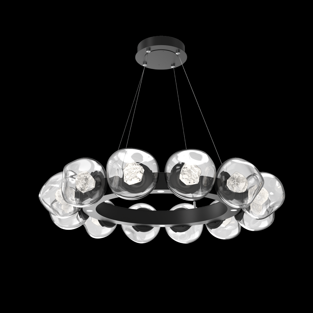 Luna Radial Ring Chandelier