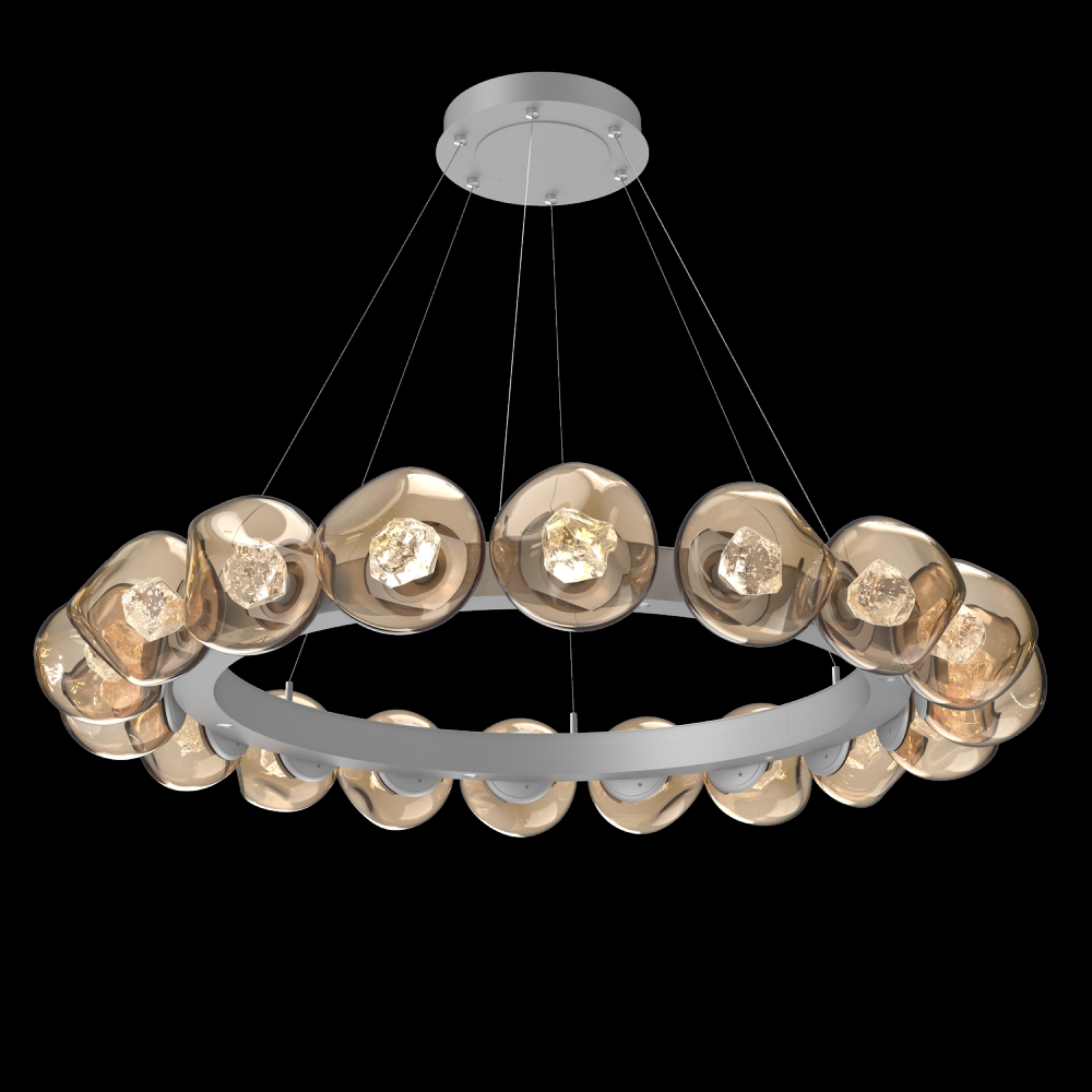 Luna Radial Ring Chandelier