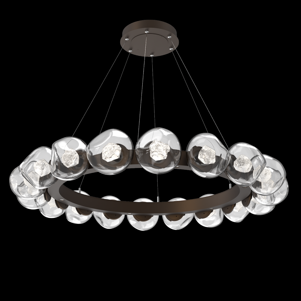 Luna Radial Ring Chandelier