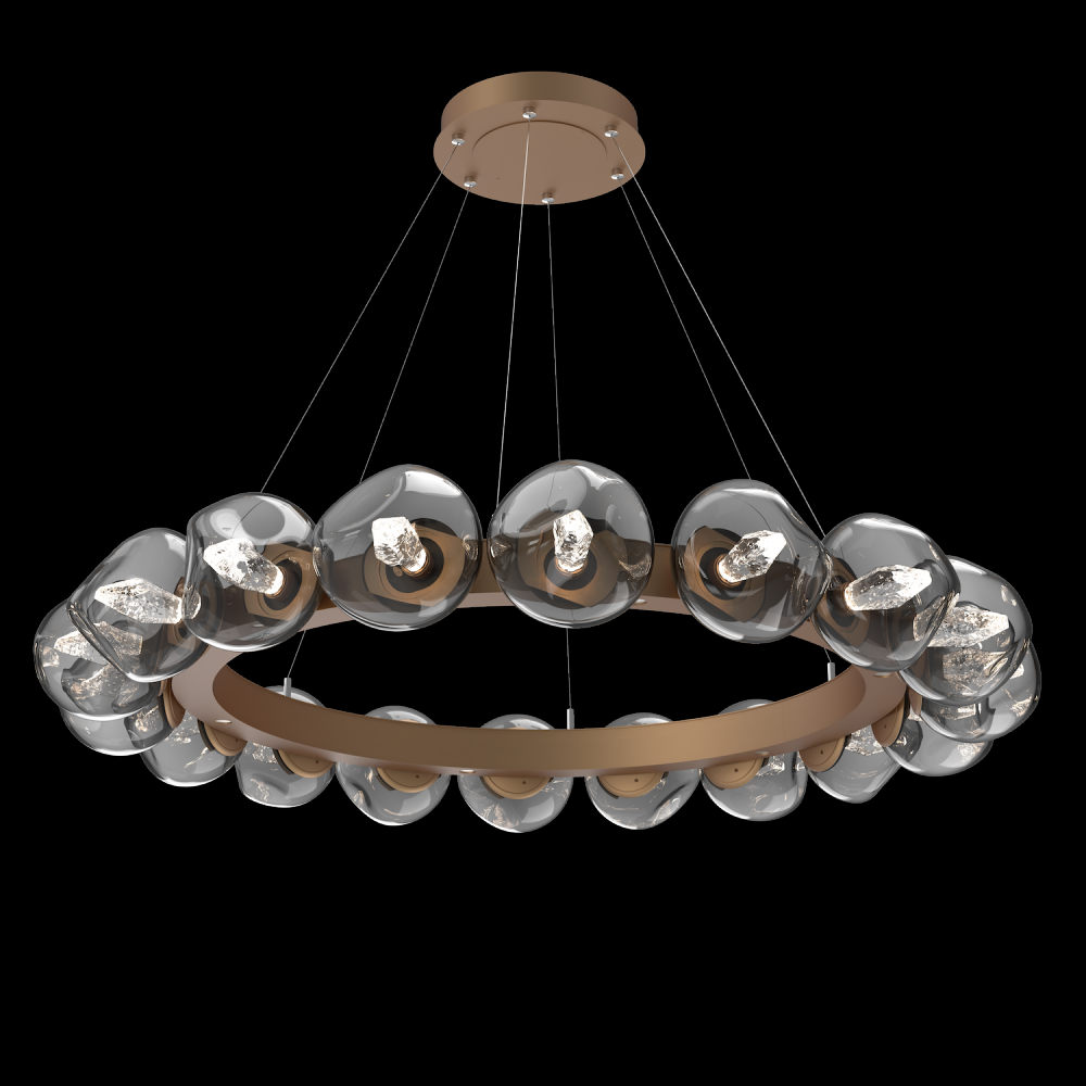 Luna Radial Ring Chandelier