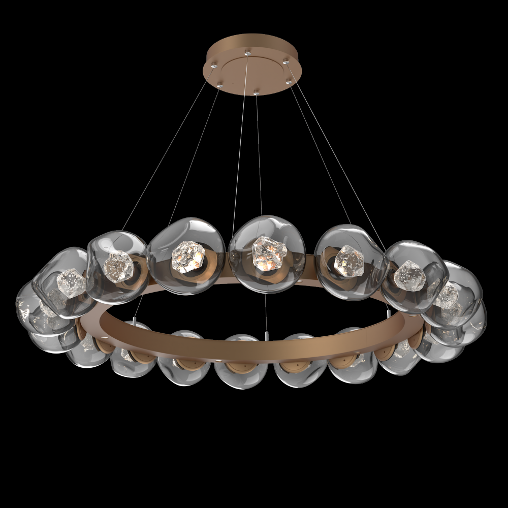 Luna Radial Ring Chandelier