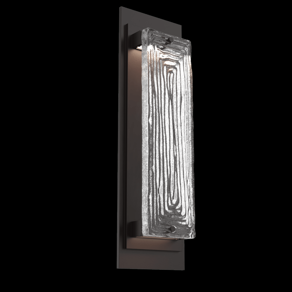 Tabulo Outdoor Sconce (M)-Statuary Bronze-Linea Cast Glass