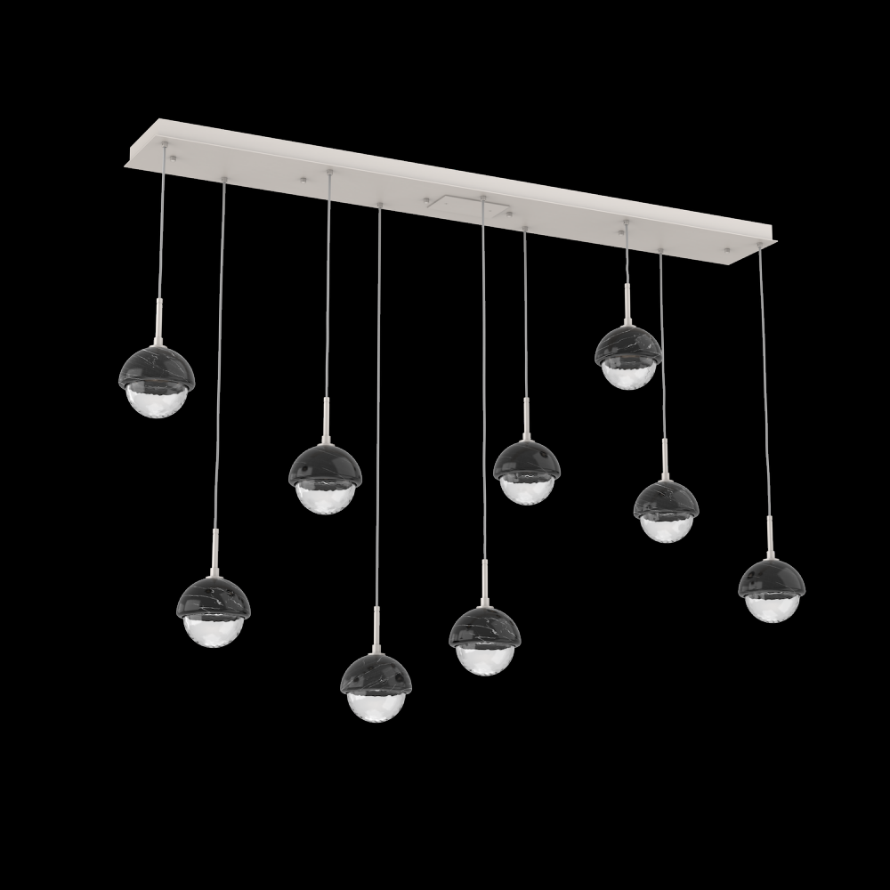 Cabochon Linear Pendant Chandelier