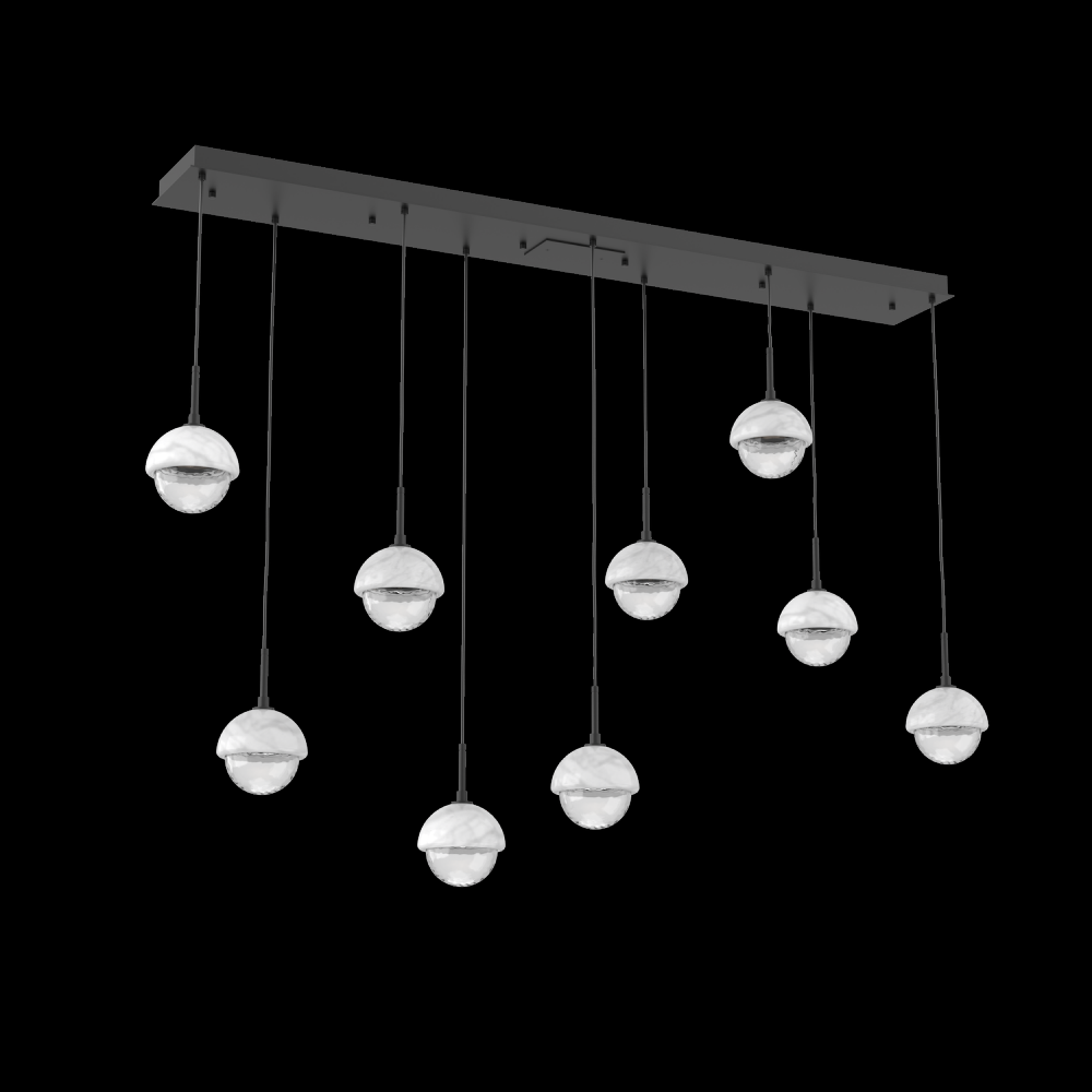 Cabochon Linear Pendant Chandelier