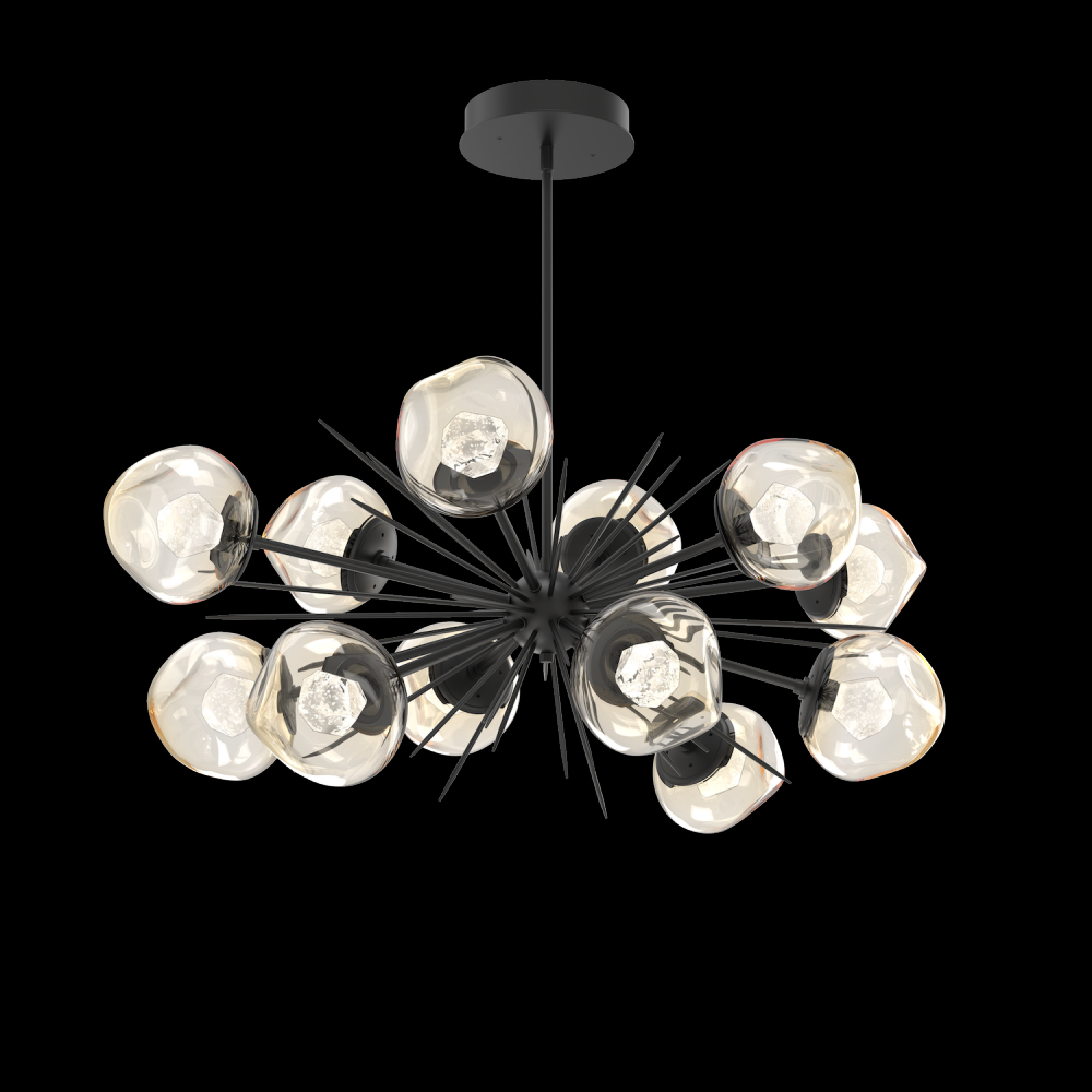 Luna Oval Starburst Chandelier