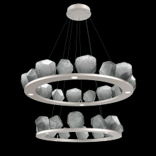 Hammerton CHB0039-2B-BS-S-CA1-L3 - Two Tier Gem Ring Chandelier-2B