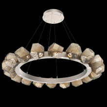 Hammerton CHB0039-48-BS-B-CA1-L1 - Gem Radial Ring - 48" -Metallic Beige Silver