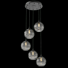 Hammerton CHB0047-05-MB-OS-C01-E2 - Terra Round 5pc Multi-Pendant