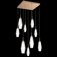 Hammerton CHB0049-09-NB-RC-C01-L3 - Aalto Square 9pc Multi-Pendant