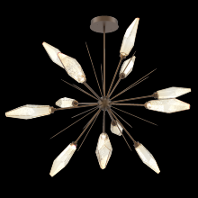 Hammerton CHB0050-0B-FB-CA-001-L3 - Rock Crystal Starburst-0B-Flat Bronze