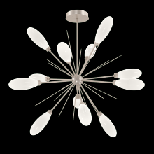 Hammerton CHB0071-0B-BS-WL-001-L3 - Fiori  Starburst Chandelier - 46" -Metallic Beige Silver