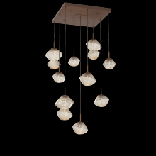 Hammerton CHB0089-09-BB-A-C01-L3 - Mesa Square Pendant Chandelier