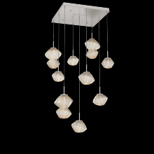 Hammerton CHB0089-09-BS-A-C01-L3 - Mesa Square Pendant Chandelier