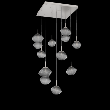 Hammerton CHB0089-09-BS-S-C01-L3 - Mesa Square Pendant Chandelier