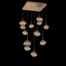 Hammerton CHB0089-09-NB-B-C01-L3 - Mesa Square Pendant Chandelier