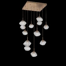 Hammerton CHB0089-09-NB-C-C01-L3 - Mesa Square Pendant Chandelier