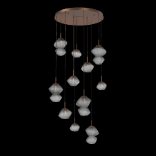 Hammerton CHB0089-11-BB-S-C01-L1 - Mesa Round Pendant Chandelier