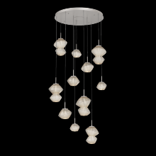 Hammerton CHB0089-11-BS-A-C01-L3 - Mesa Round Pendant Chandelier