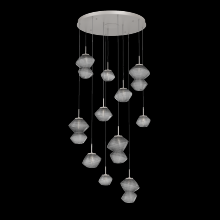 Hammerton CHB0089-11-BS-S-C01-L1 - Mesa Round Pendant Chandelier