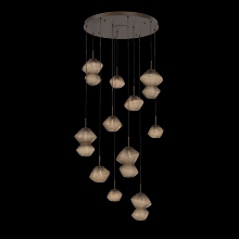 Hammerton CHB0089-11-FB-B-C01-L1 - Mesa Round Pendant Chandelier