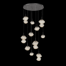 Hammerton CHB0089-11-GP-A-C01-L1 - Mesa Round Pendant Chandelier