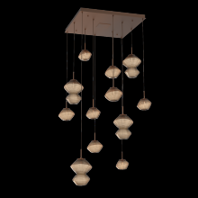 Hammerton CHB0089-12-BB-B-C01-L3 - Mesa Square Pendant Chandelier