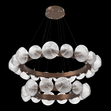 Hammerton CHB0089-2T-BB-C-CA1-L3 - Mesa Radial Ring Chandelier