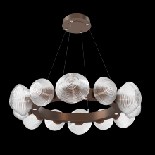 Hammerton CHB0089-36-BB-C-CA1-L3 - Mesa Radial Ring Chandelier