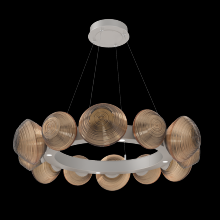 Hammerton CHB0089-36-BS-B-CA1-L3 - Mesa Radial Ring Chandelier