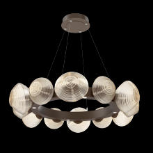 Hammerton CHB0089-36-FB-A-CA1-L3 - Mesa Radial Ring Chandelier