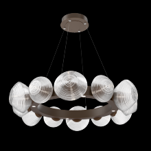 Hammerton CHB0089-36-FB-C-CA1-L3 - Mesa Radial Ring Chandelier