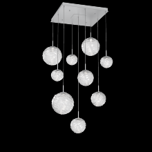 Hammerton CHB0092-09-CS-C-C01-L1 - Gaia Square Multi-Pendant Chandelier