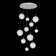 Hammerton CHB0092-11-BS-C-C01-L1 - Gaia Round Pendant Chandelier