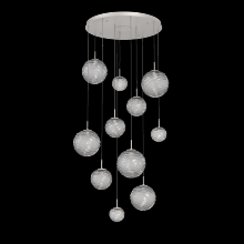 Hammerton CHB0092-11-BS-S-C01-L1 - Gaia Round Pendant Chandelier