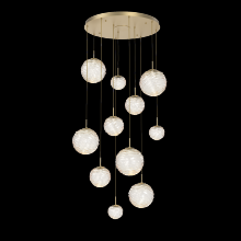 Hammerton CHB0092-11-GB-A-C01-L1 - Gaia Round Pendant Chandelier