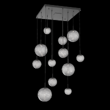 Hammerton CHB0092-12-MB-S-C01-L1 - Gaia Square Multi-Pendant Chandelier