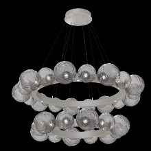 Hammerton CHB0092-2T-BS-S-CA1-L1 - Gaia Radial Ring Chandelier